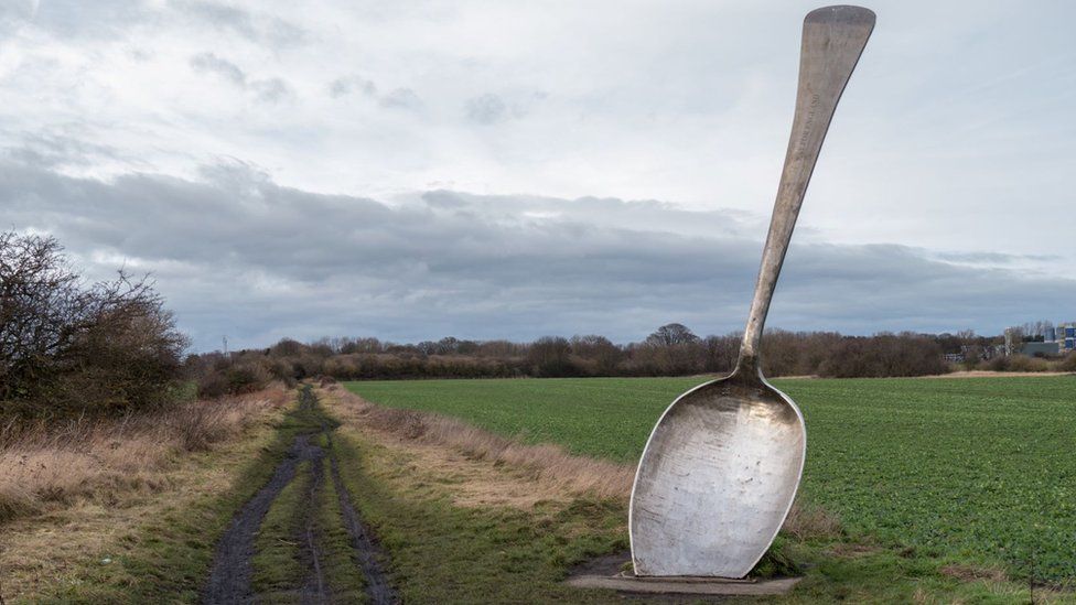 Eat for England, by Bob Budd in Seaton Valley, Northumberland
