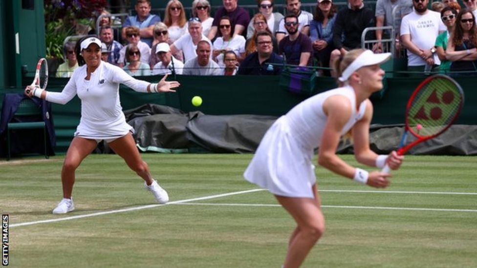 Wimbledon 2021: Heather Watson And Harriet Dart Knocked Out - BBC Sport