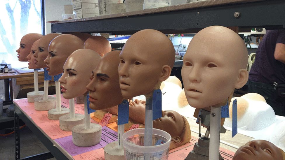 Heads at Real Doll