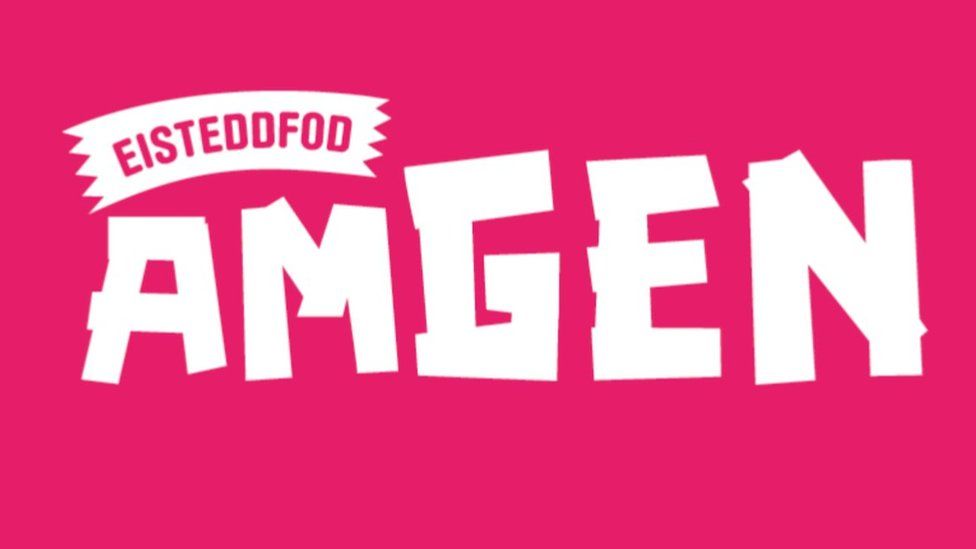 Logo cynllun Eisteddfod AmGen