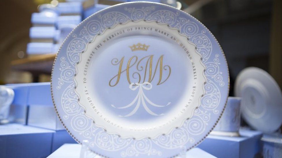 commemorative wedding plate