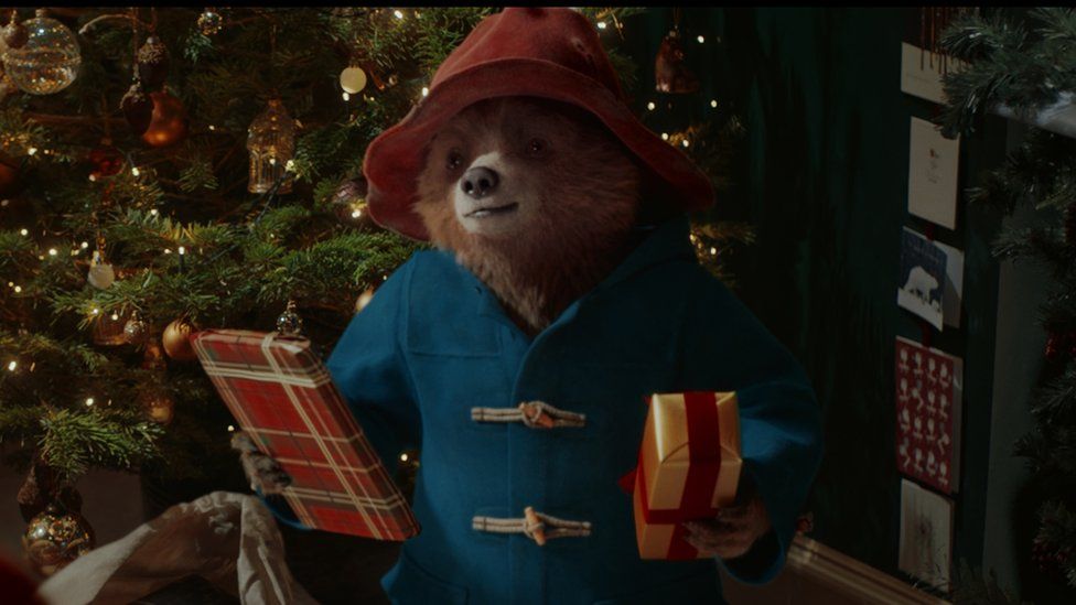 M&S Christmas advert starring Paddington Bear