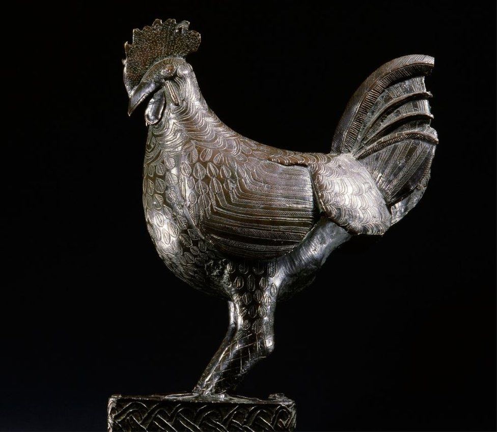 Bronze cockerel