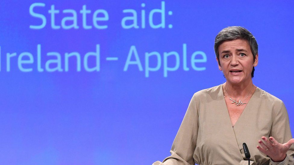 EU's competition chief Margrethe Vestager