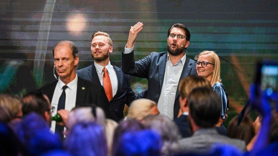 Image shows Sweden Democrats politicians