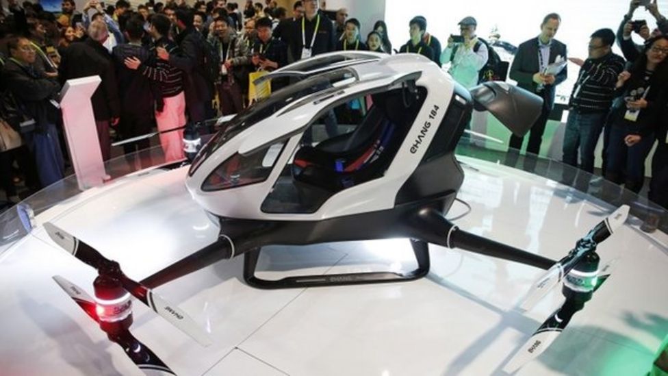 Dubai Announces Passenger Drone Plans Bbc News 2157