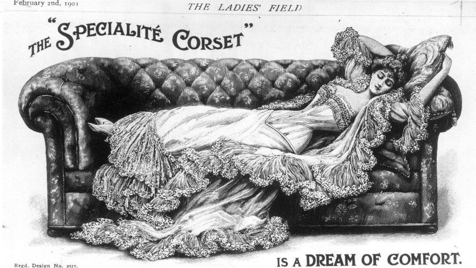 Ношение корсета в свое время считалось среди модной элиты обязательным - и не только для того, чтобы подчеркивать стройность фигуры