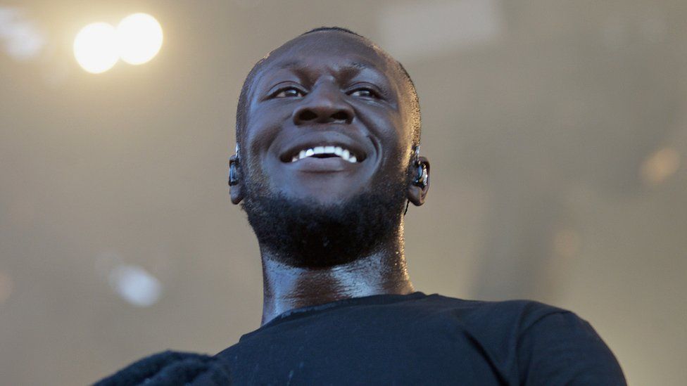 Stormzy on stage