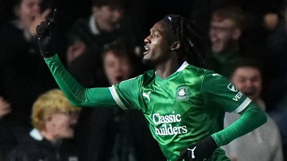 Double Strike by Ibrahim Cissoko Powers Plymouth Argyle Past Resilient Luton Town.