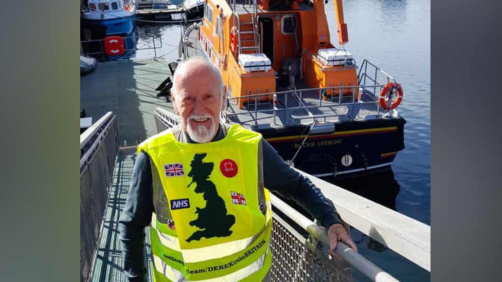 Derek in his high vis vest