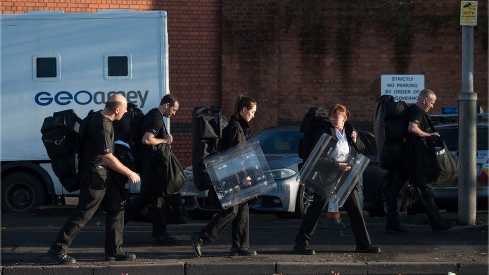 Prisoner officers from elsewhere were called in to help out