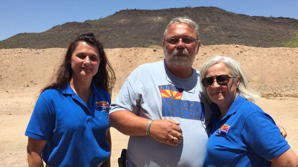 Orlando nightclub shooting: Talking gun control at a shooting range ...