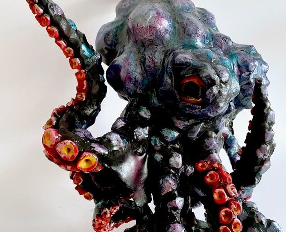 Octopus cake by David Waldren