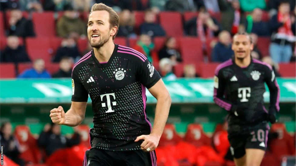 FC Augsburg 2-3 Bayern Munich: Harry Kane scores to boost title push ...