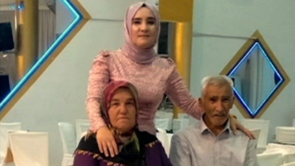 From left to right, Hatice Kandemir, Arzu Kandemir and Ali Kandemir