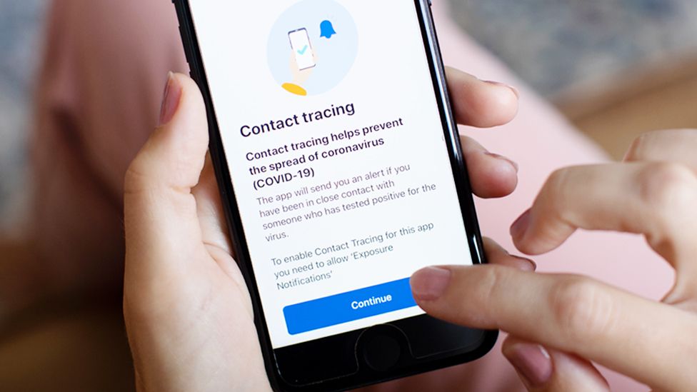 NHS Covid app sends record number of 'pings' BBC News