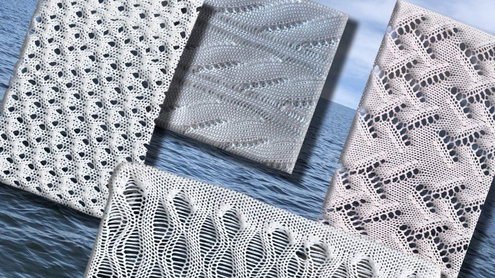 Polythene woven into plastic fabrics