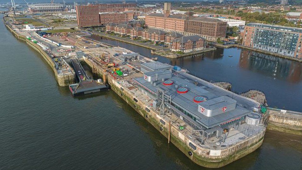 New Manx Ferry Terminal In Liverpool 'on Schedule' For Spring Opening ...