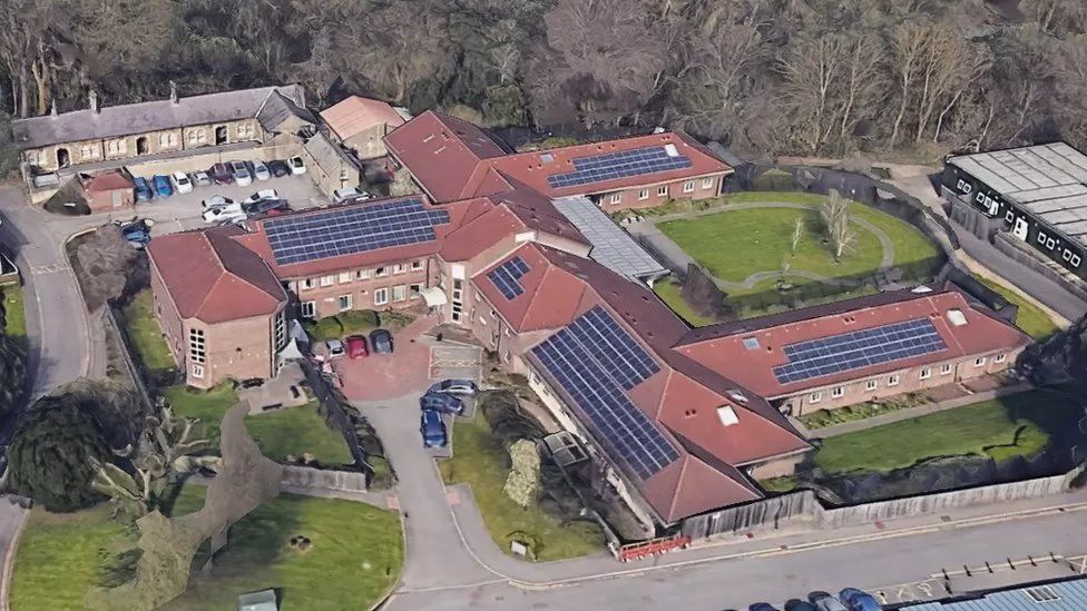 Aerial shot of Fromeside secure unit taken from Google images