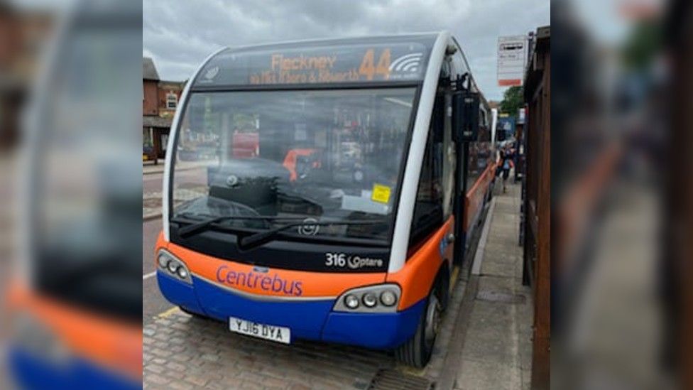 Market Harborough parking ticket for bus in bus stop withdrawn BBC News