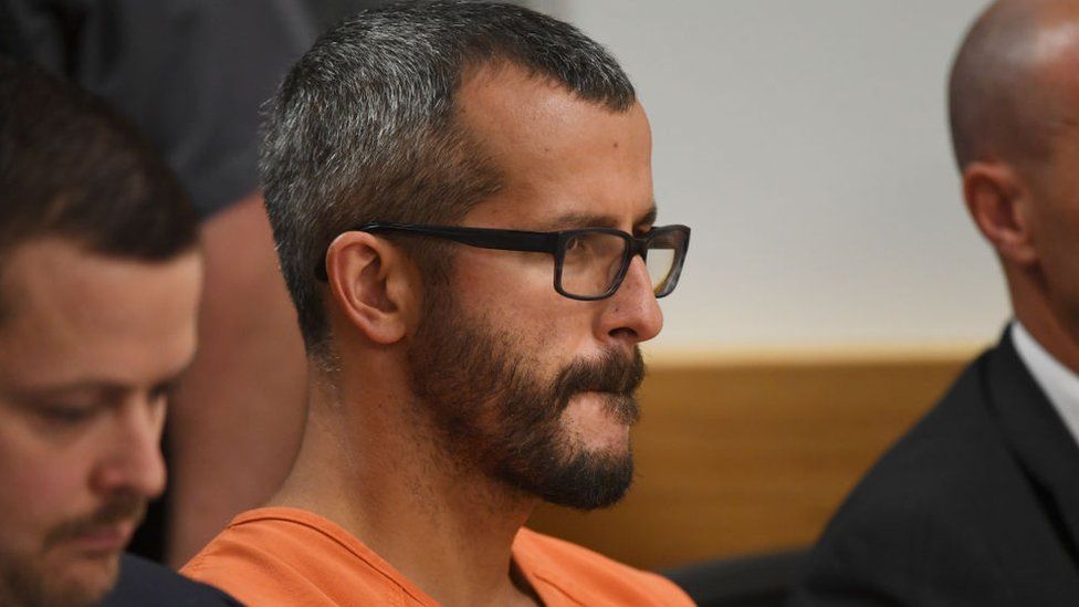 Chris Watts in court in August 2018