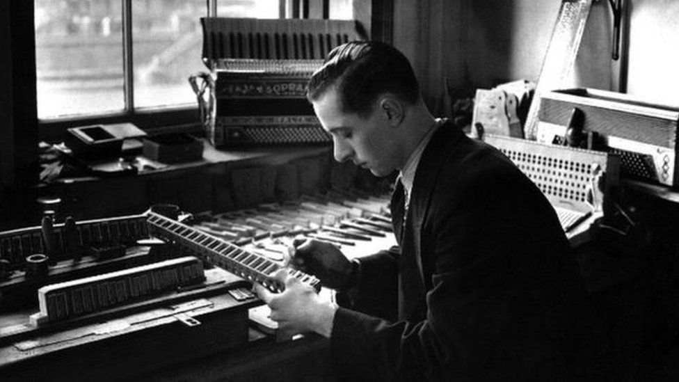 Sunningdale accordion shop targeted in third raid BBC News