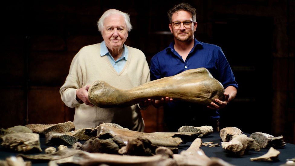Sir David Attenborough joined Ben Garrod