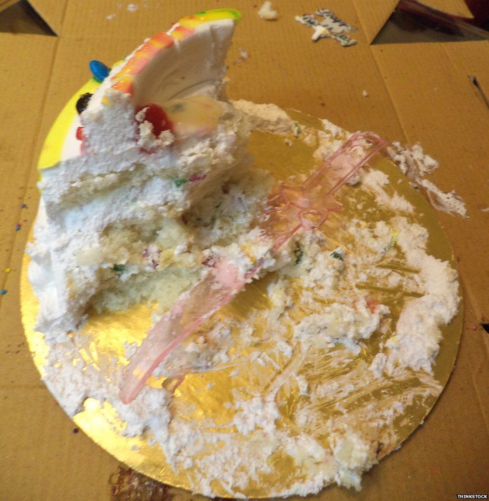 Leftover cake