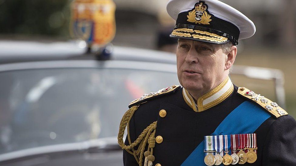 Prince Andrew loses military titles and use of HRH