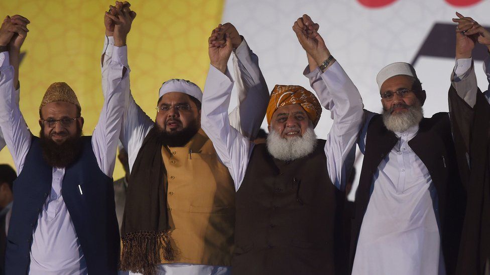 Leaders of Muttahida Majlis-e-Amal