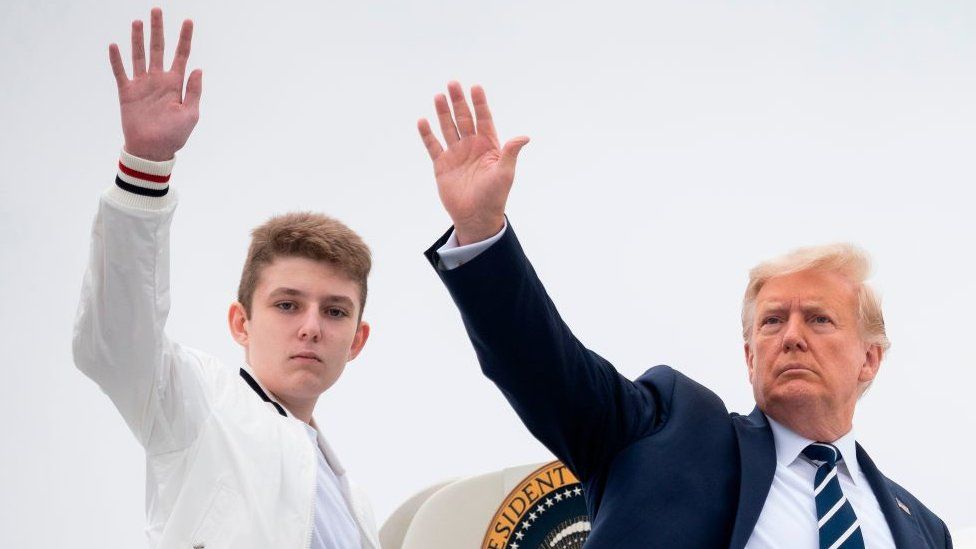 Whitehouse Reveals Barron Trump Had Coronavirus - BBC Newsround