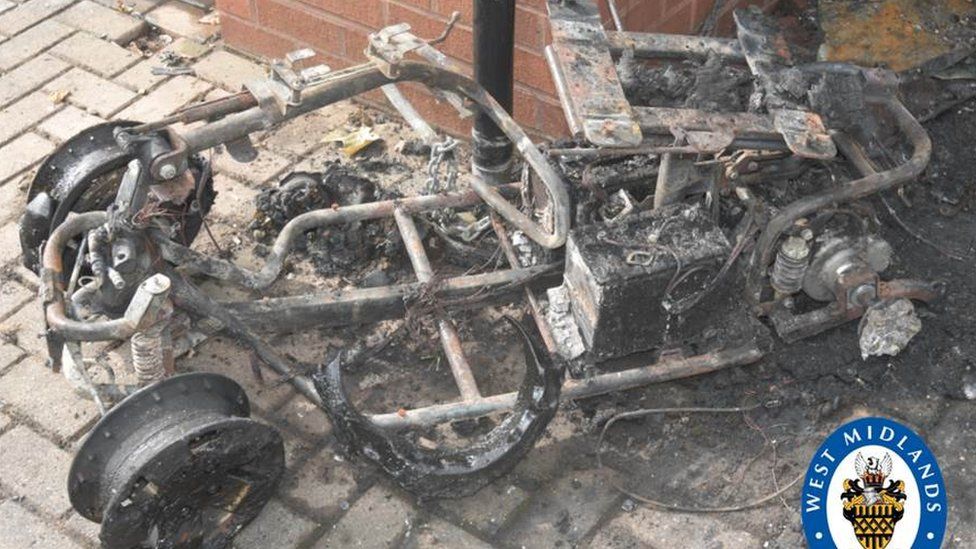 'Fireobsessed' killer admits Coventry mobility scooter blaze BBC News