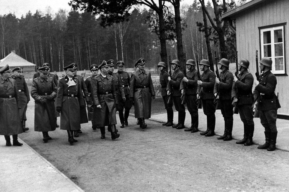 Heinrich Himmler visits Stutthof