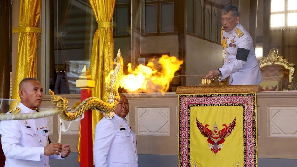 Vichai cremation Bangkok temple