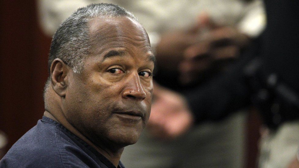 O.J. Simpson appears at an evidentiary hearing in Clark County District Court May 16, 2013 in Las Vegas, Nevada. S