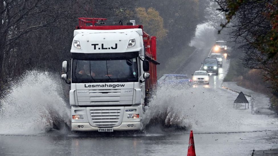 UK Weather: Rain Warnings As Flooding Hits Roads And Rail - BBC News