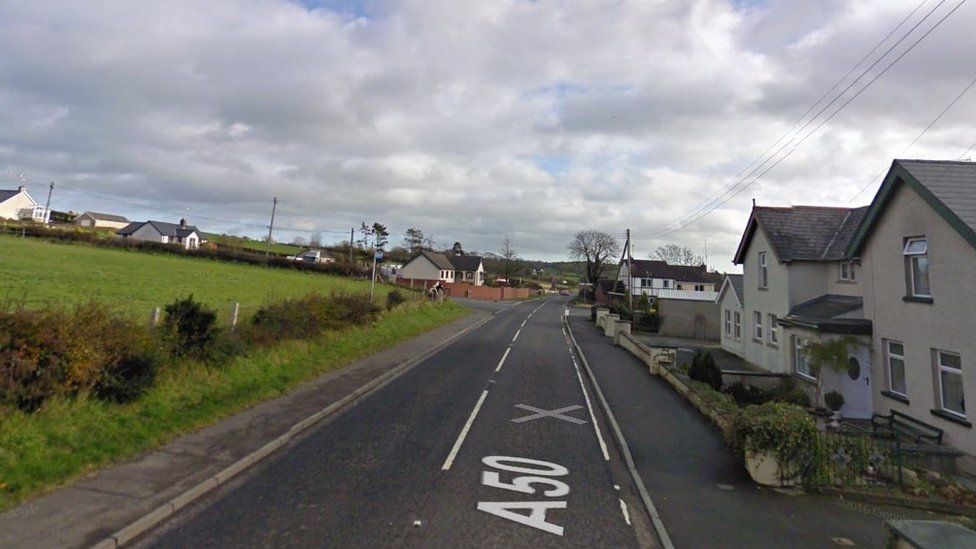 The accident happened near Corbet on the Castlewellan Road