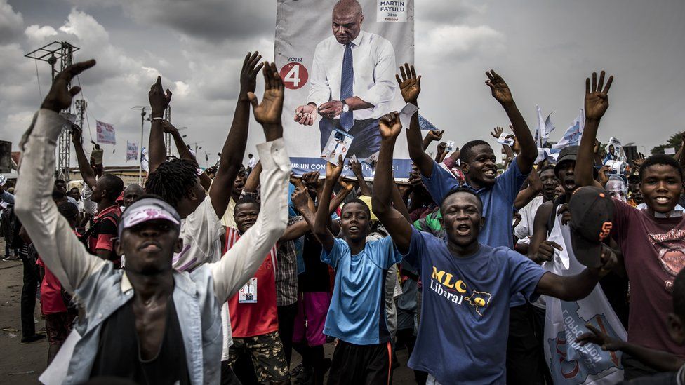 DR Congo Presidential Election Delayed After Warehouse Fire - BBC News