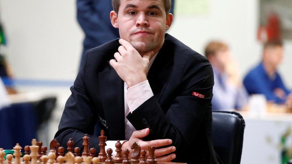 Magnus Carlsen, pictured successful  2018. has been the fig   1  ranked subordinate    for much  than a decade