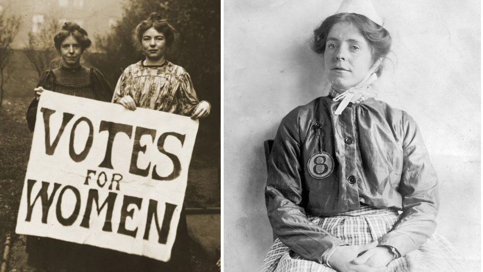 Annie Kenney and Christabel Pankhurst / Annie Kenney