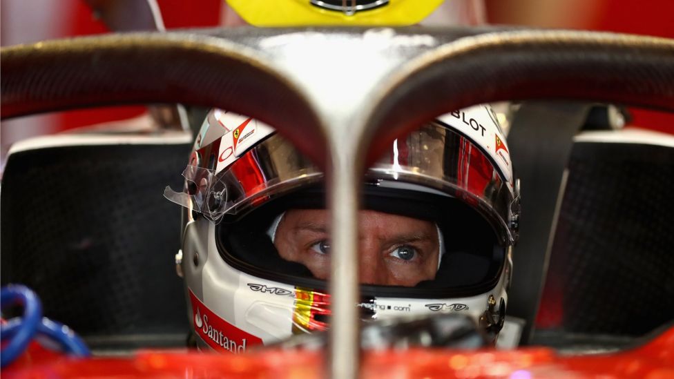 Sebastian Vettel on Russian GP pole position as Ferrari lock out front ...