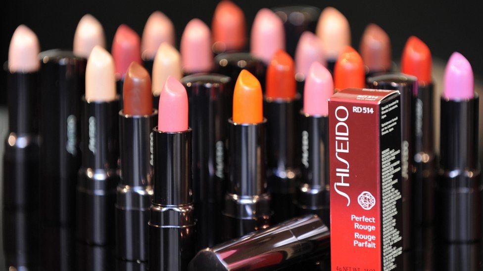 Shiseido lipsticks
