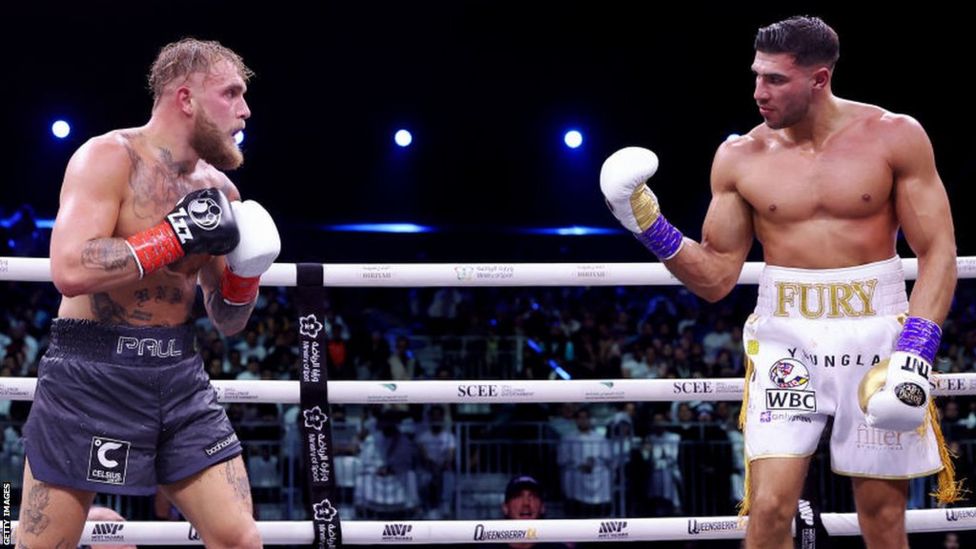 Jake Paul V Tommy Fury: Briton Wins Grudge Match By Split Decision ...