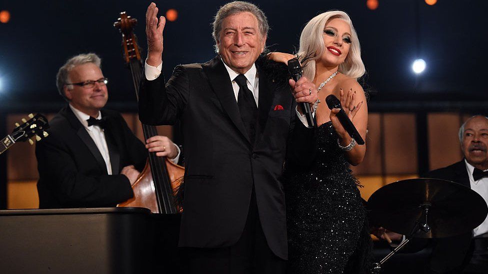 Tony Bennett and Lady Gaga