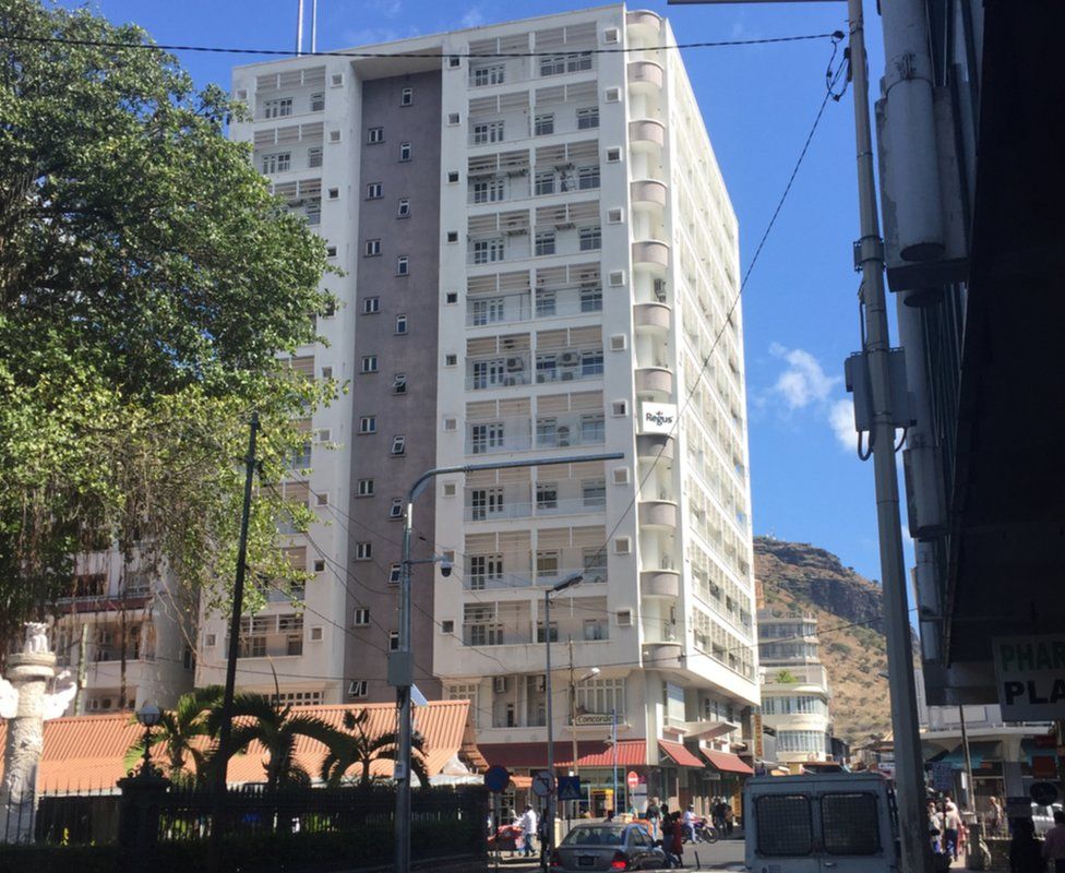 Building in Mauritius where Brandberg is registered