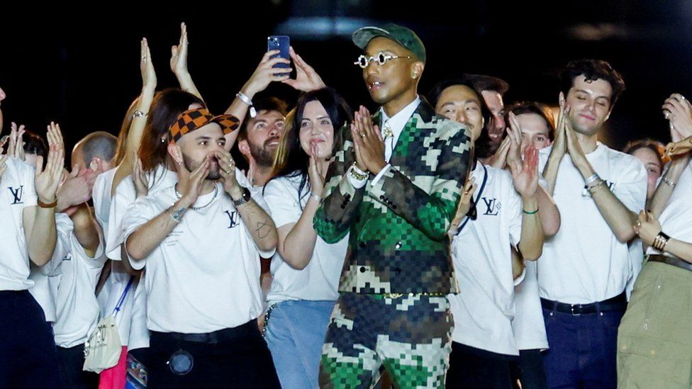 Rihanna, Beyonce, Jay Z & Kim attend Pharrell Williams' Louis