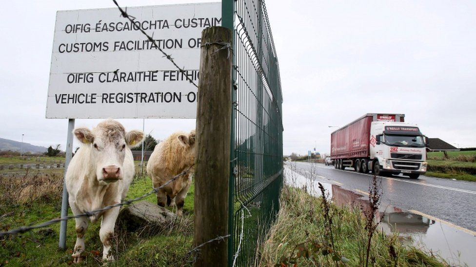 Brexit Doubts Cast Over Irish Customs Plan BBC News    109041504 056964119 