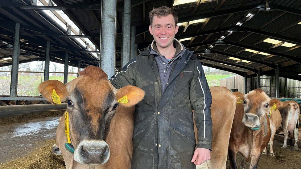 Niall Tewson from South Devon Dairy