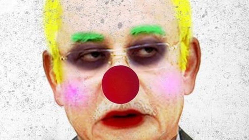PM as clown