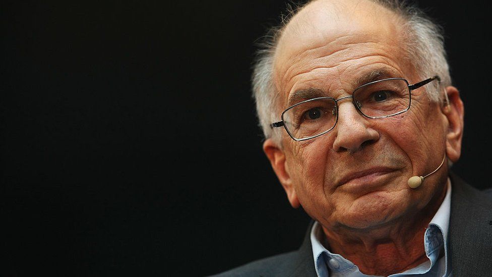 Close up of psychologist Daniel Kahneman